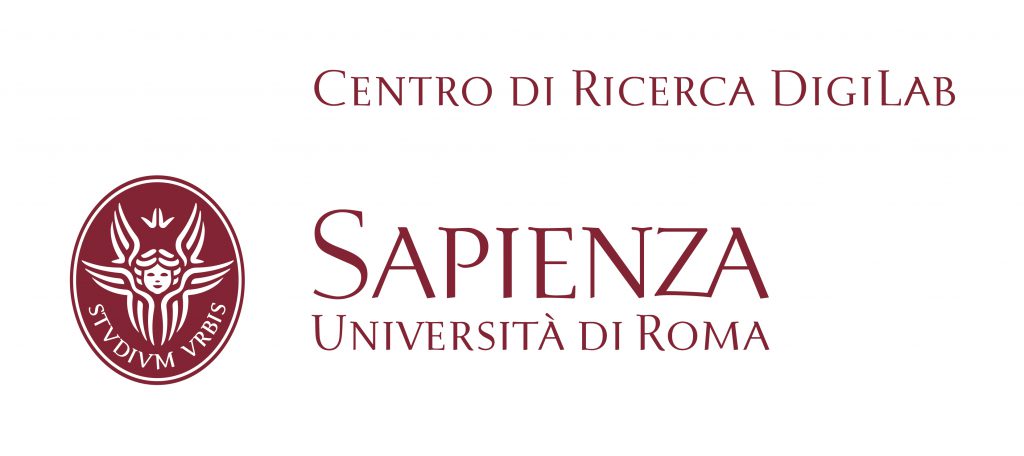 Logo centro di ricerca DigiLab della Sapienza università di Roma